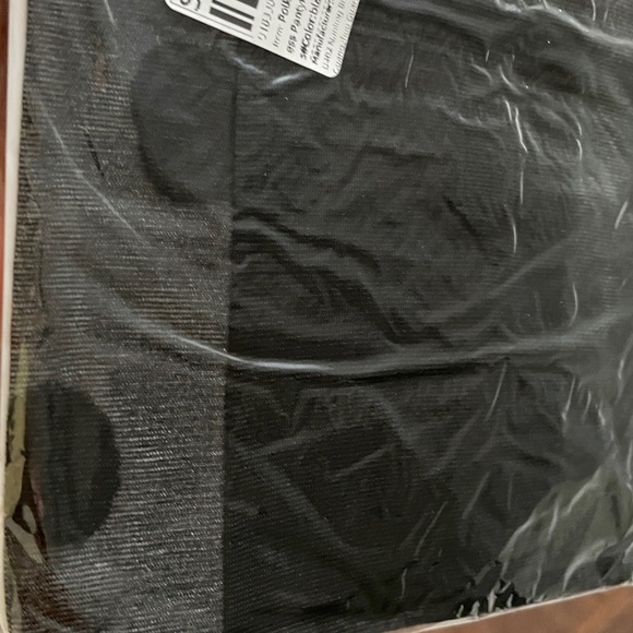 NWT black sheer dot tights stockings mesh thin large spots sexy black tights - Picture 13 of 15